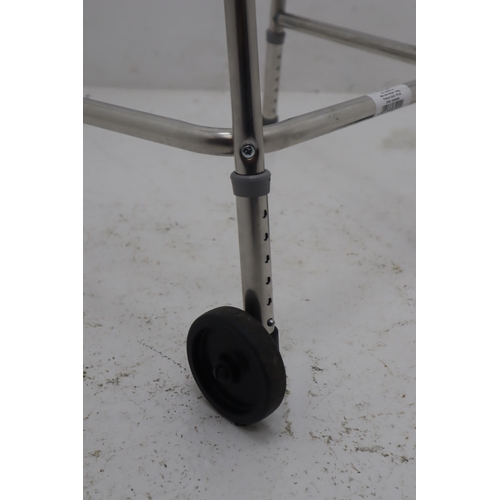 589 - lightweight Equiptocare Walking Aid with front wheels