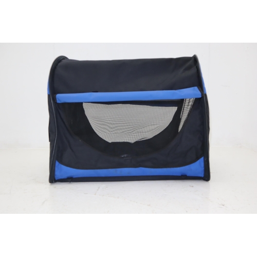 626 - Blue Foldable Pet Carrier