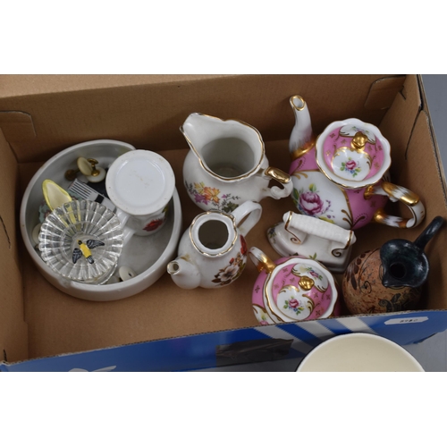 690 - Selection of items to include Small Regal Teapot, Jug and Sugar Bowl