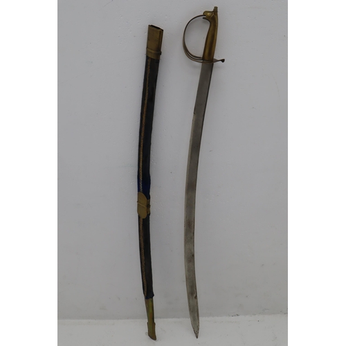 241 - Two British Style Cavalry Military Swords in the 1854 Pattern includes one complete with sheath