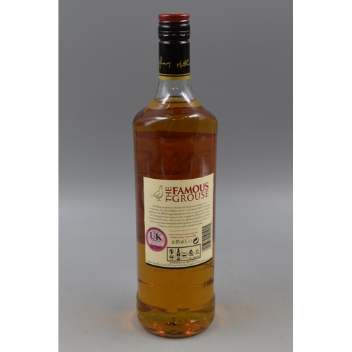 263 - Sealed 1ltr Bottle of Famous Grouse Blended Whisky