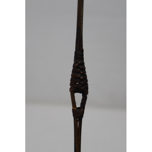 311 - A Decorative Wooden Bow and Arrow Set, Approx 43.5