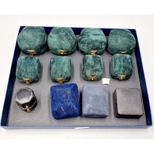 390 - Twelve Vintage Jewellery Boxes