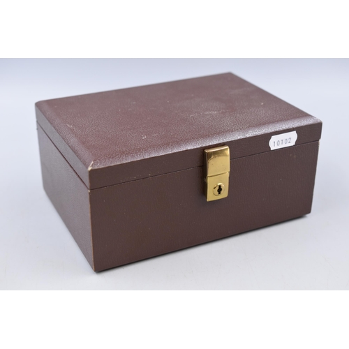 397 - Jewellery Box containing selection of unsorted Jewellery and Watches