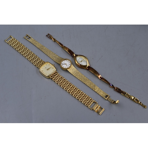 97 - Three Cased Watches including Rotary, Sekonda and Reflex