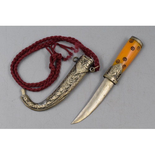 98 - Three Daggers. Includes Moroccan Style Dagger (Approx 8.5