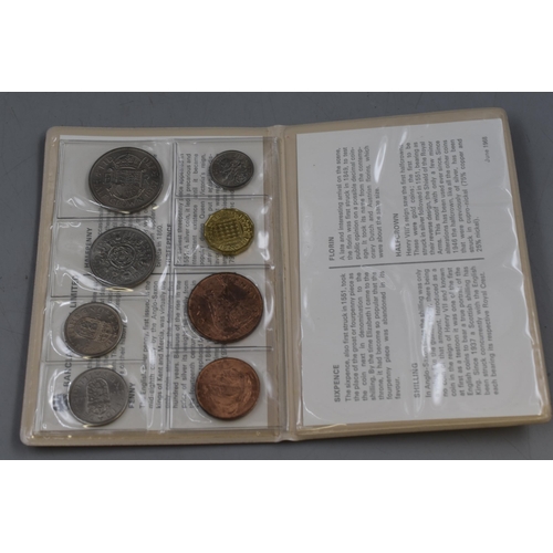 152 - Four Coin Sets in Wallets, Includes Barclays Coin Set (1966/67) and Three Britain's First Decimal Co... 