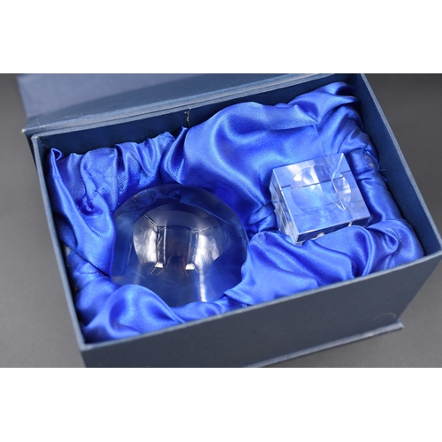 186 - Boxed Mystic Crystal Ball with Stand 3