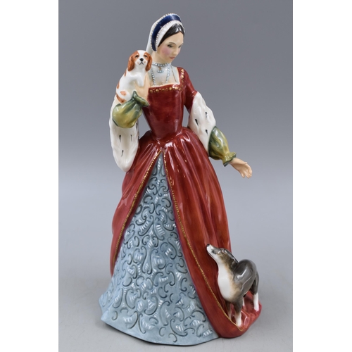 196 - A Limited Edition Royal Doulton Anne Boleyn Ceramic Figure, With Certificate of Authenticity.