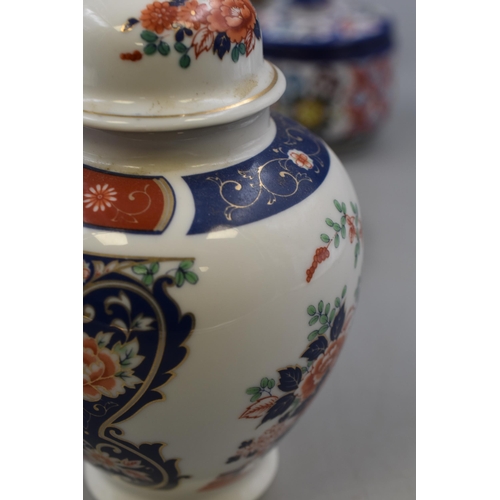 636 - Mixed Selection Of Potteries Including Celtic Porcelain, Ceramic Ginger Jar With Chinese Imari Sign,... 