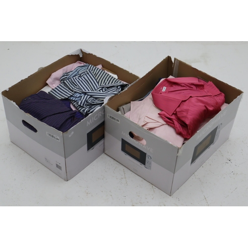 653 - Two Boxes of Quality Gents Clothing including Autograph, Dehavilland, Jeff Banks and more