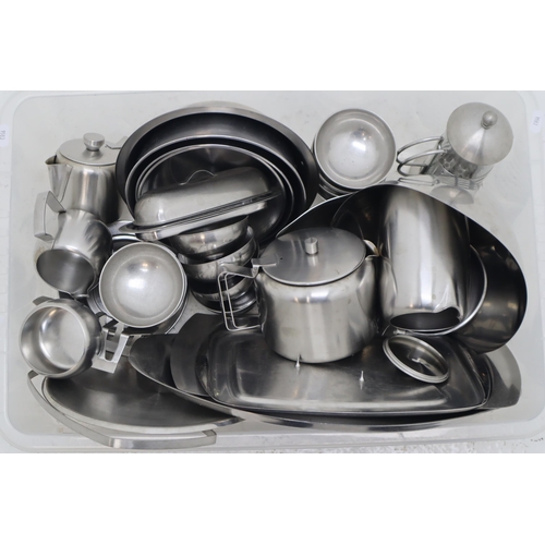 658 - Collection of Vintage Stainless Steel Kitchenalia to include ' Old Hall ' and more