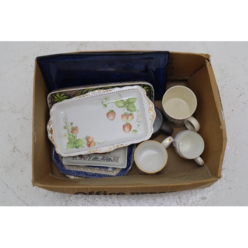 611 - Collection of  Various Plates and Commemorative Mugs to Include Wegdewood, Hornsea and More (  two P... 