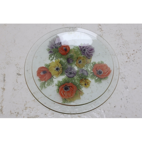 657 - A Box Containing a Selection of Mixed Glassware, Includes Vases, Jug, Plates and More.