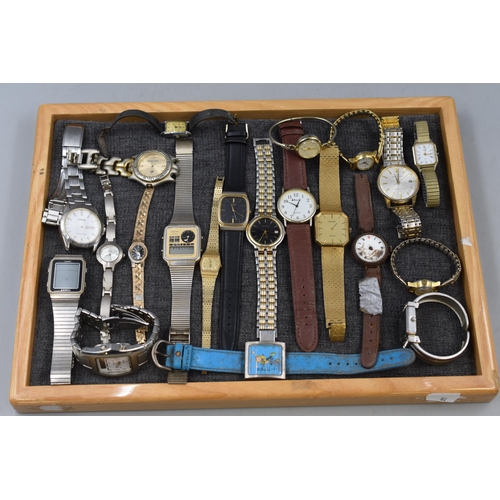 30 - Large Mixed Selection of Watches to include Citizen, Lorus, Timex and more