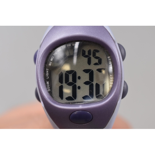 64 - Selection of 3 Quartz Digital Watches including Geonaute (All Working)