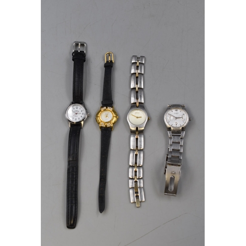 79 - Selection of 4 Watches including Casio, Timex Expedition, Limit, and DKNY (All Working)