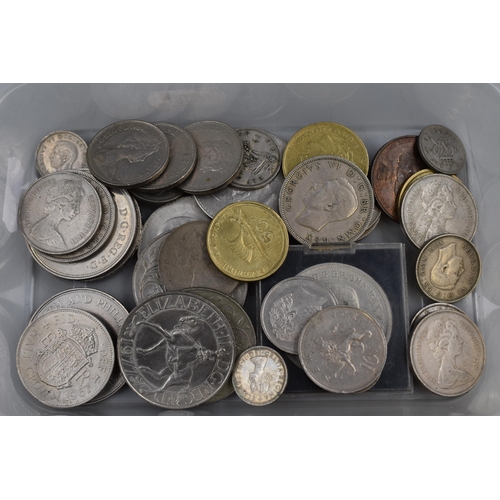 84 - Selection of Mixed coinage including Crowns