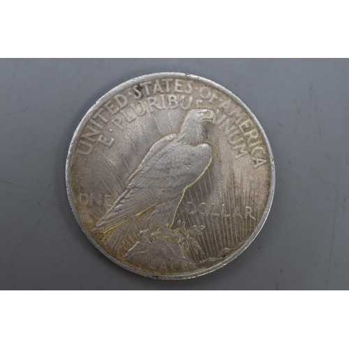 87 - USA 1923 Silver Liberty Dollar