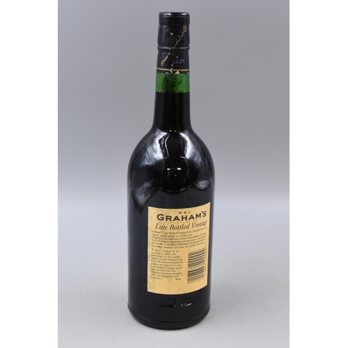 259 - W.& J.Graham's Late Bottled Vintage Port 1988 750ml. (Sealed)