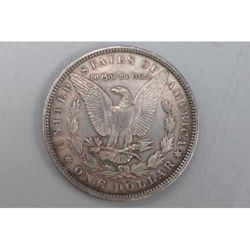 88 - USA 1896 Silver Morgan Dollar