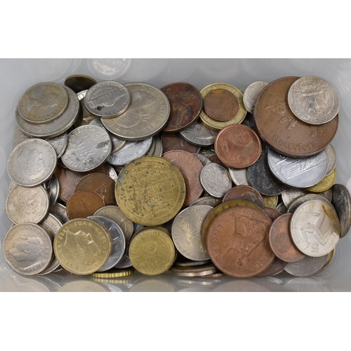 102 - Large selection of mixed unsorted Coinage (1.28kg)