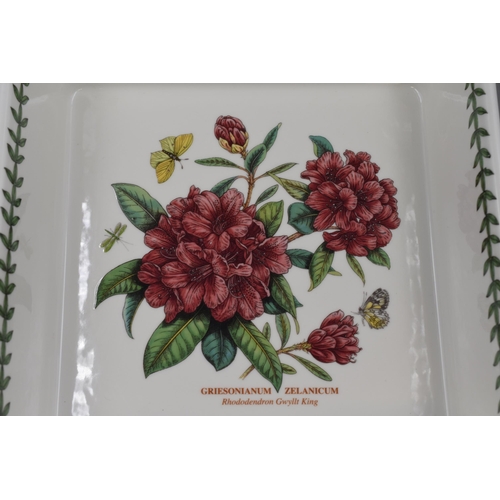 275 - Portmeirion Botanic Garden Deep Square Dish in Original Box (24cm x 24cm)