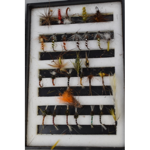 137 - A Selection of Fly Fishing Hooks, In John Goddard Case