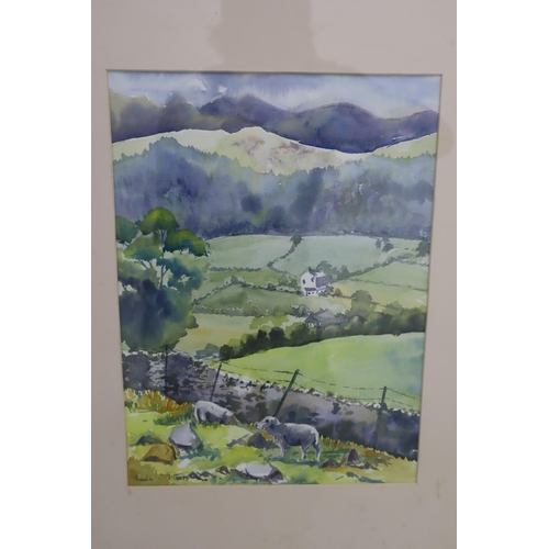 289 - An Original Watercolour Painting Signed By Artist, Depicts Countryside Scene. Approx 23