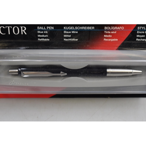 311 - Parker Vector Ball point Pen new in case