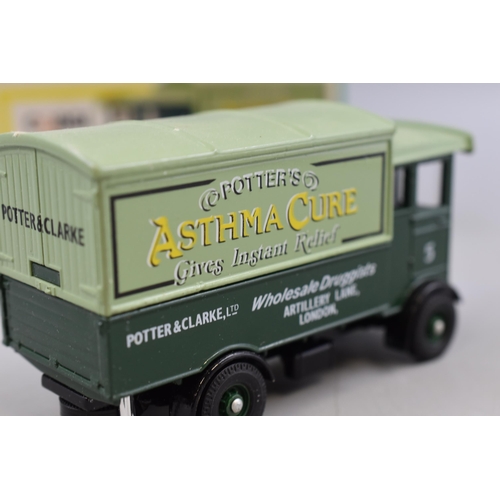 312 - Boxed Vintage Corgi BP Die Cast Asthma Cure Truck.