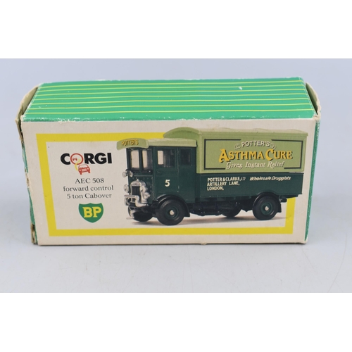 312 - Boxed Vintage Corgi BP Die Cast Asthma Cure Truck.