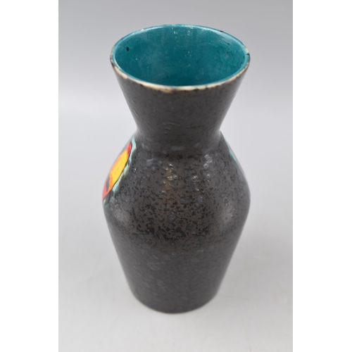 195 - Scheurich 523-18 West German Fat Lava Vase (18cm)