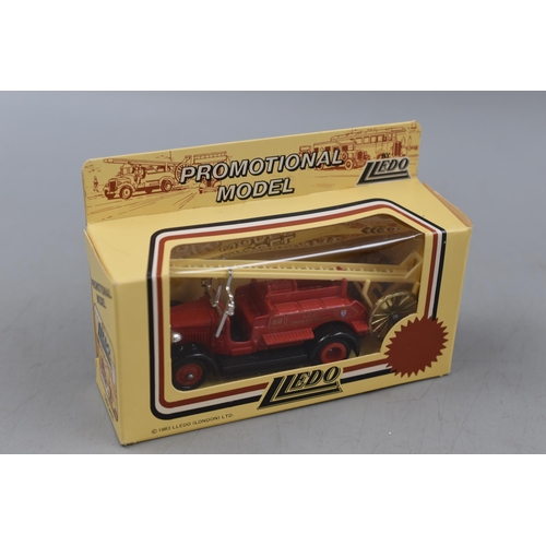 376 - A Selection of Seven Lledo Die Cast Cars, Includes Taxi, Express Star and More.