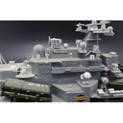 380 - A Radio Controlled Navy Destroyer Battleship, Untested.