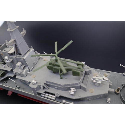 380 - A Radio Controlled Navy Destroyer Battleship, Untested.