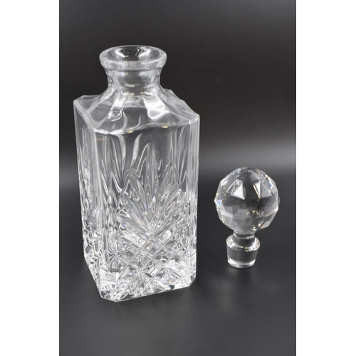 219 - A Boxed Gleneagles Crystal Set, Includes Four Whiskey Glasses and A Crystal Decanter