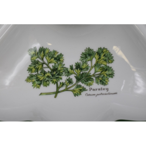 221 - Royal Worcester Herbs Sauce Dish Complete with Original Box