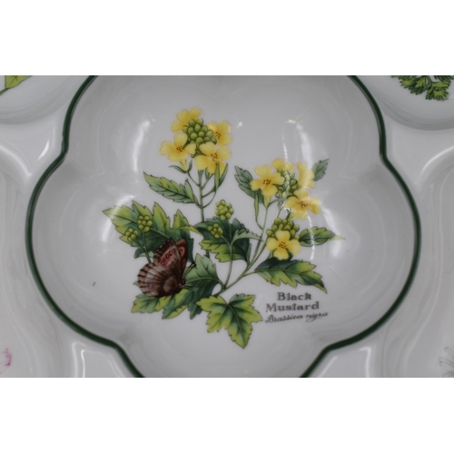 221 - Royal Worcester Herbs Sauce Dish Complete with Original Box