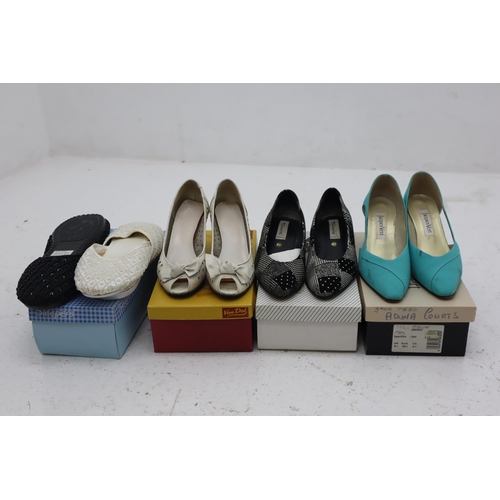 589 - Eight Pairs of Ladies Shoes, In Various Sizes.