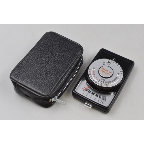 306 - Barclay SP 110 Exposure Meter with Case