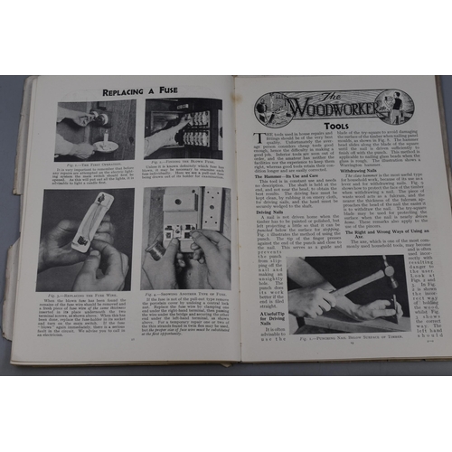 347 - Set of 32 Newnes 1930s Home Mechanic Practical work Magazines (1 to 32)