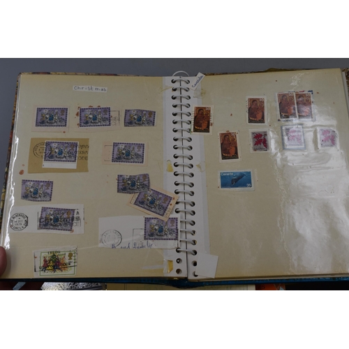 349 - Selection of Stamp Albums Containing a Mixed Selection of Worldwide Stamps including Mint and a John... 