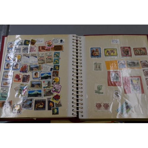 349 - Selection of Stamp Albums Containing a Mixed Selection of Worldwide Stamps including Mint and a John... 