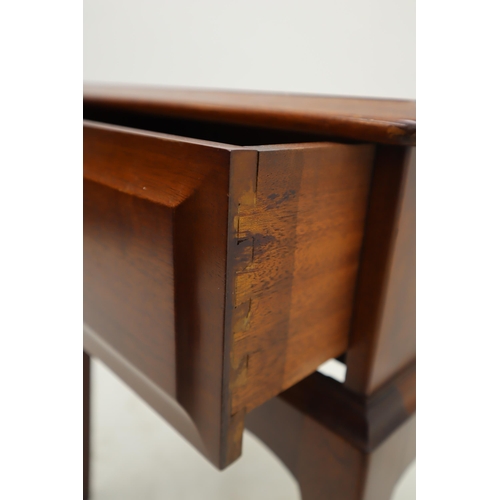 501 - Fine Quality Stag Bedside Table with One Drawer Storage approx 22