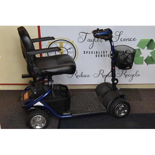 540 - QL Tech Mobility Scooter Complete with Key and Charger working when tested fitted with Swivel Seat f... 