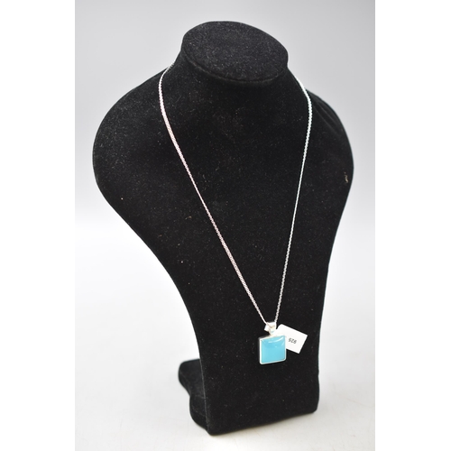 50 - Silver 925 Pendant Necklace