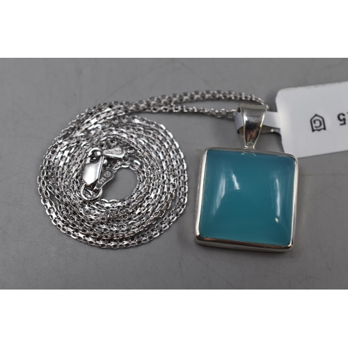 50 - Silver 925 Pendant Necklace