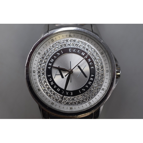 52 - Armani Exchange Ladies Quartz Watch (Working)