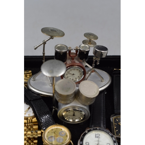 62 - A Selection of Watches and Pocket Watches For Spares and Repairs.